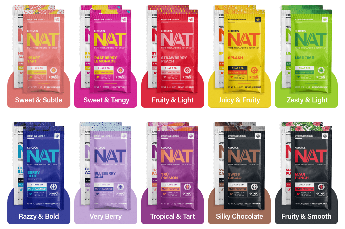Pruvit Bomb Pop Bliss OS NAT Ketones Charged Sample 5 Pack – New Flavor